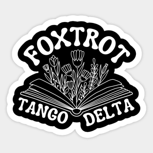 Foxtrot-Delta-Tango Sticker